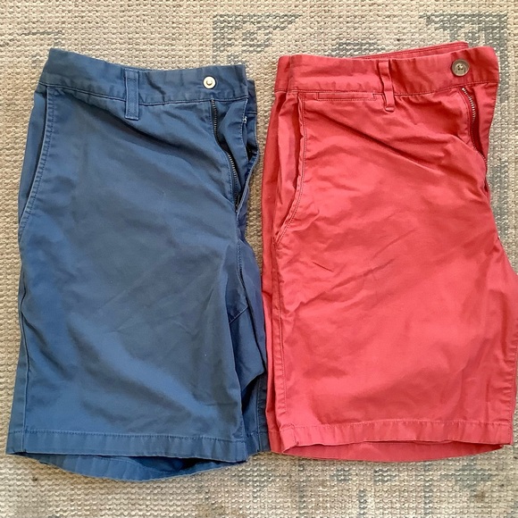 Pair of Bonobos Men's Cotton Chino Shorts - Sz 31 - Picture 4 of 7